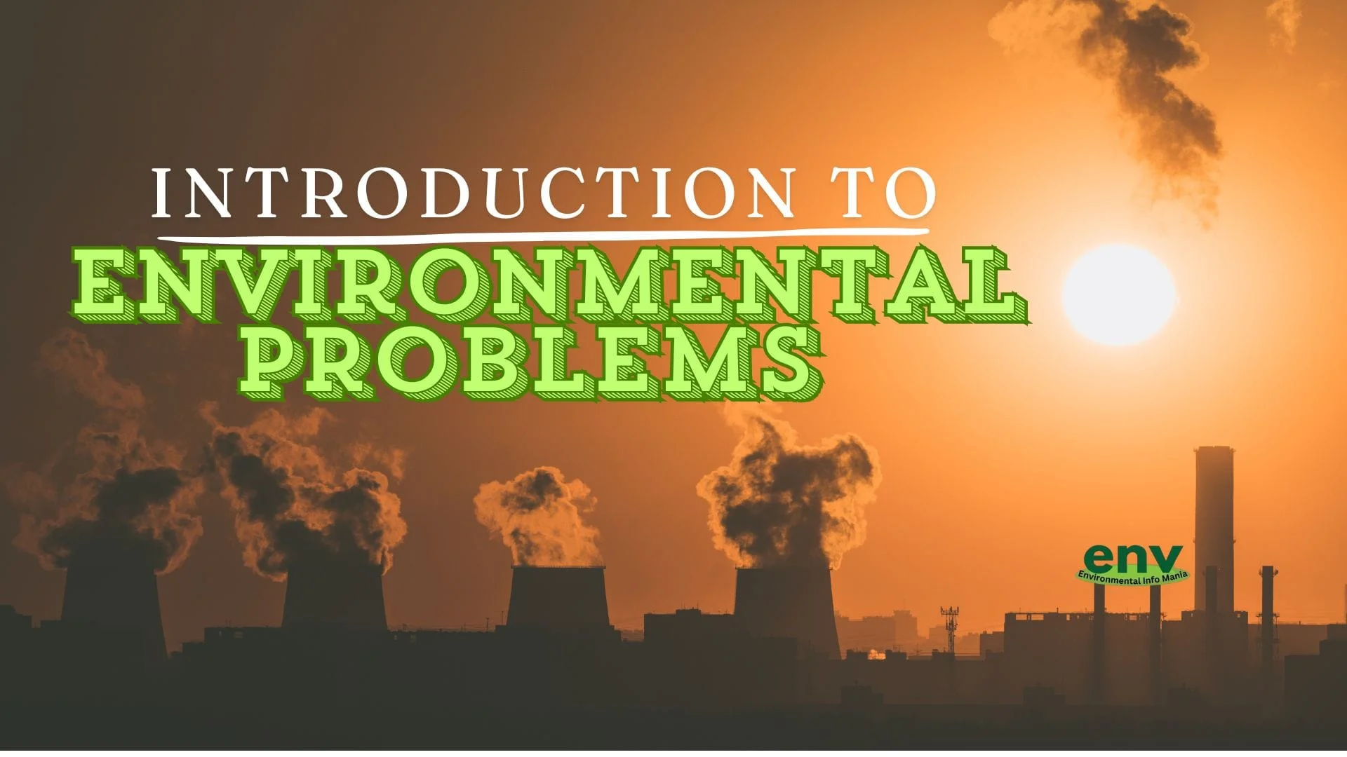 Introduction to Environmental issues